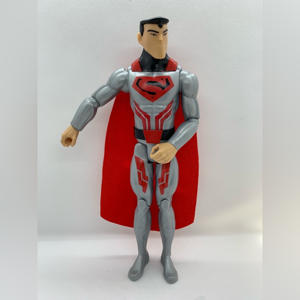 DC Justice League Steel Suit Superman Action Figure 12in Mattel 2016